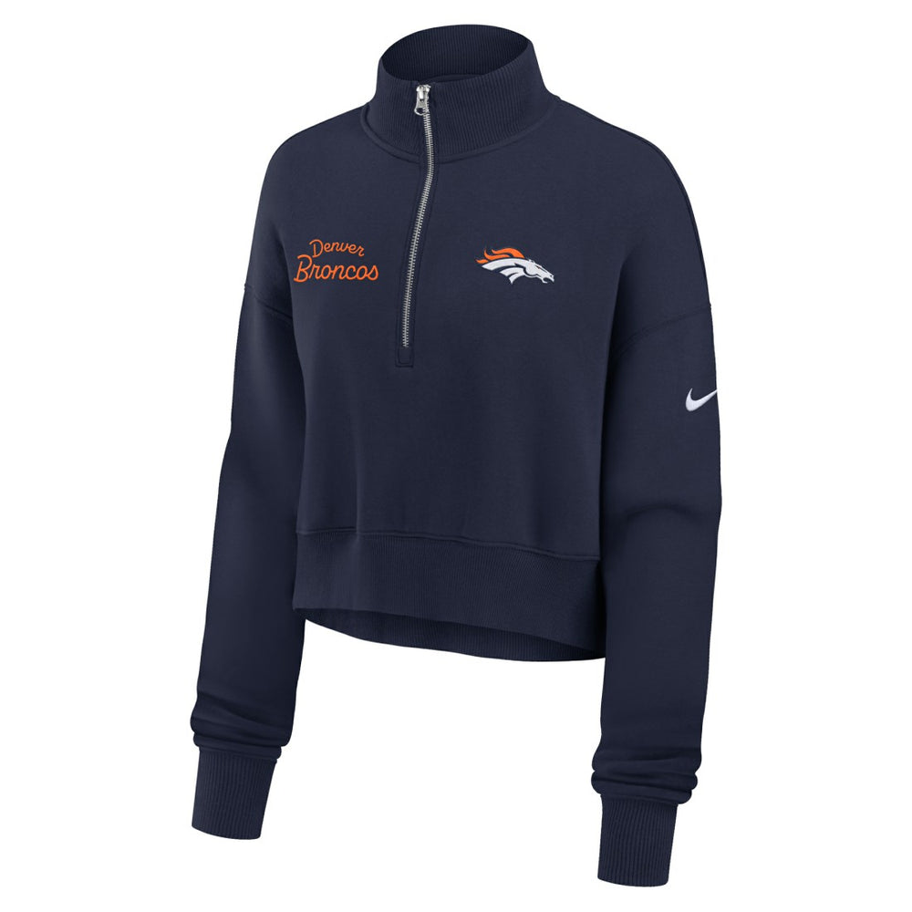 Women's Primetime Phoenix Half-Zip Sweatshirt - Denver Broncos Sweatshirts