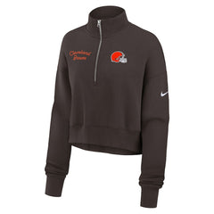 Women's Primetime Phoenix Half-Zip Sweatshirt - Cleveland Browns Sweatshirts