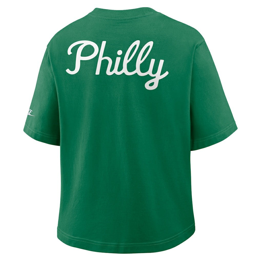 Women's Rewind Pocket Boxy T-Shirt - Philadelphia Eagles T-shirts