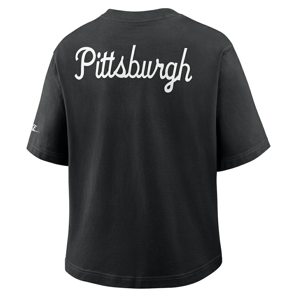 Women's Rewind Pocket Boxy T-Shirt - Pittsburgh Steelers T-shirts