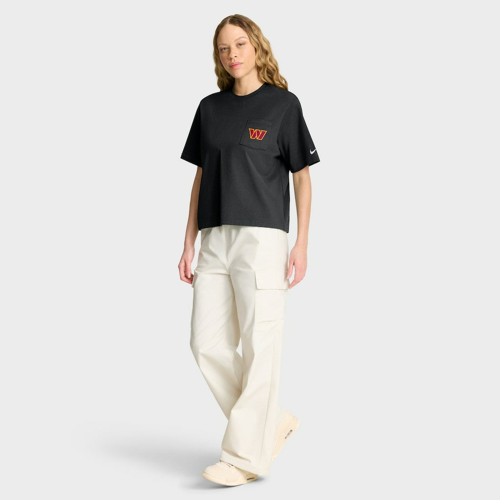 Women's Rewind Pocket Boxy T-Shirt - Washington Commanders T-shirts