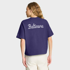 Women's Rewind Pocket Boxy T-Shirt - Baltimore Ravens T-shirts