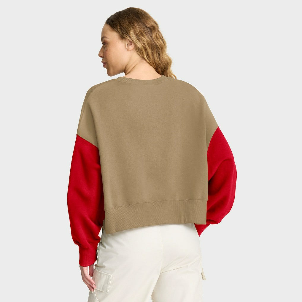 Women's Oversized Rewind Pullover Sweatshirt - San Francisco 49ers Pullover