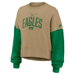 Women's Oversized Rewind Pullover Sweatshirt - Philadelphia Eagles Pullover