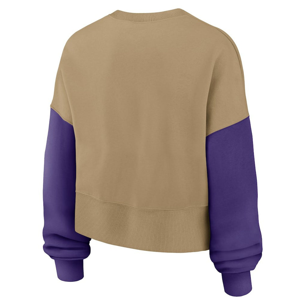 Women's Oversized Rewind Pullover Sweatshirt - Minnesota Vikings Pullover