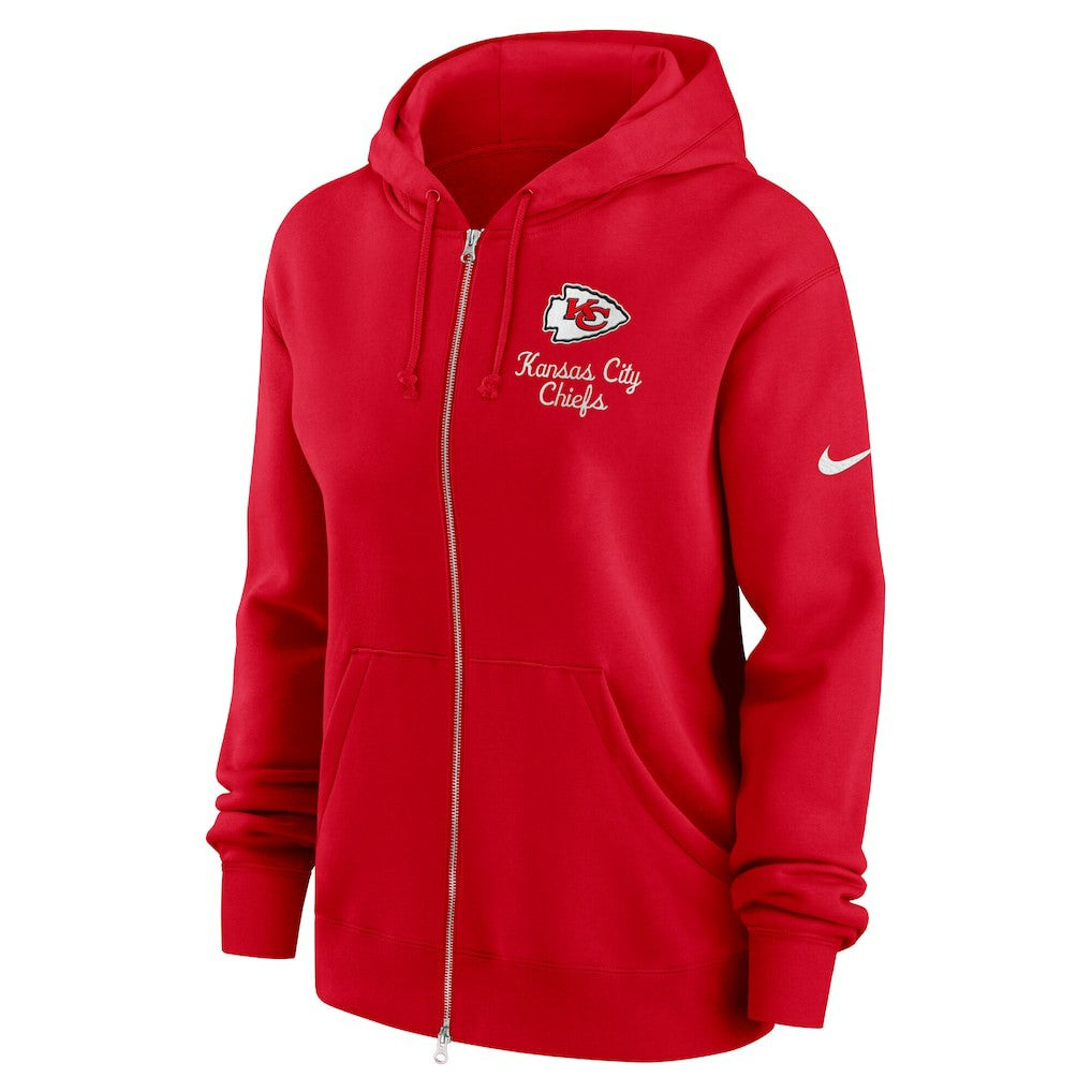 Women's Phoenix Rewind Full-Zip Hoodie - Kansas City Chiefs Hoodies