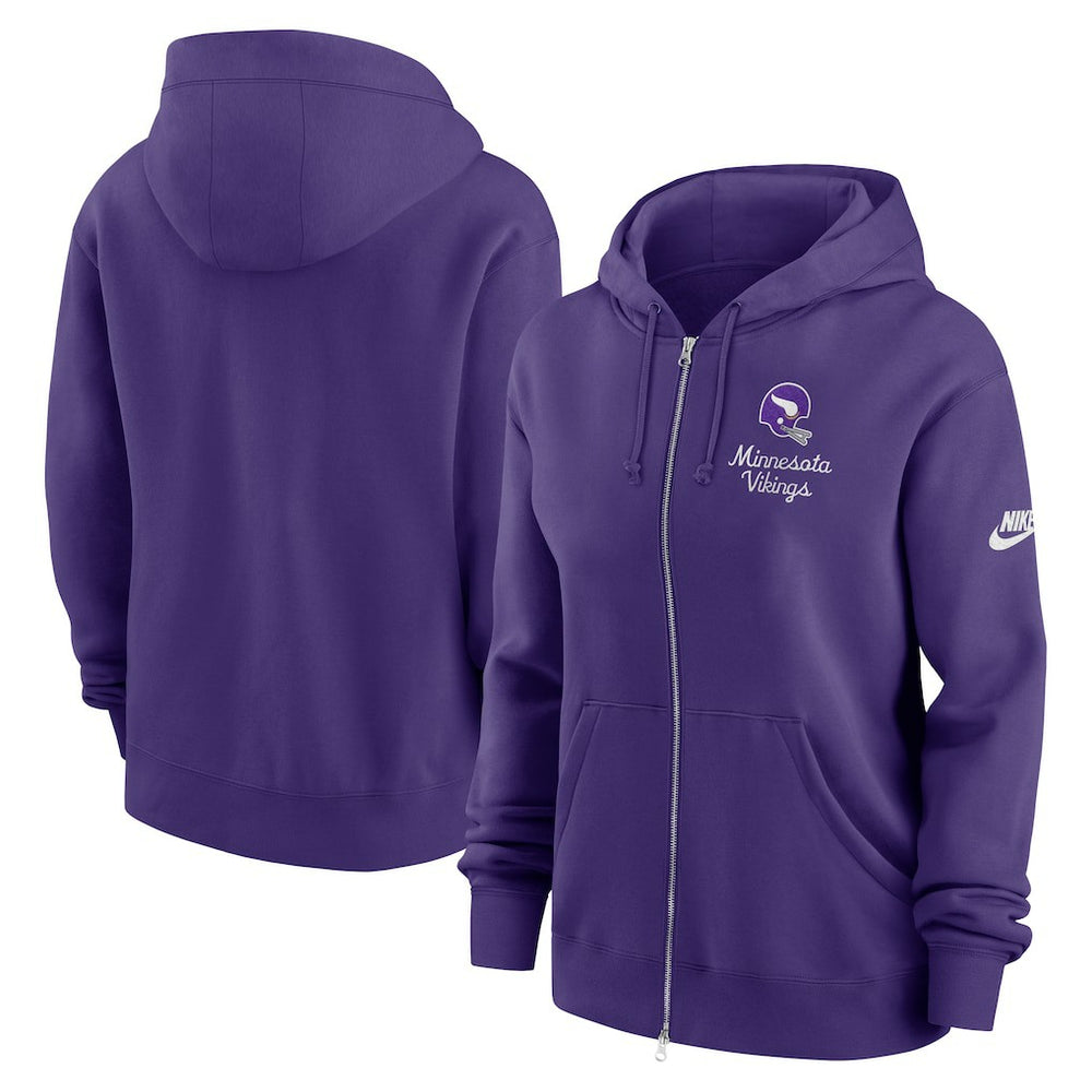 Women's Phoenix Rewind Full-Zip Hoodie - Minnesota Vikings Hoodies