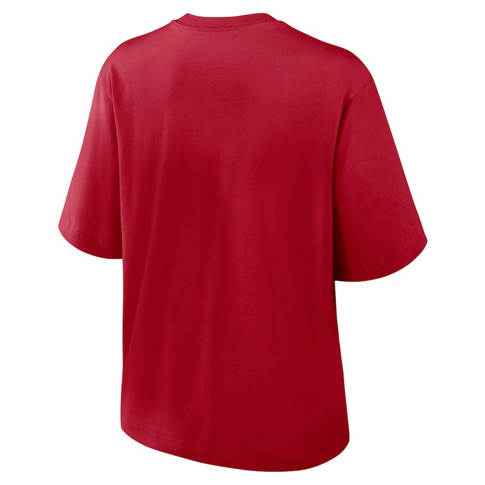 Women's Essential Script Relaxed Boxy T-Shirt - San Francisco 49ers T-shirts