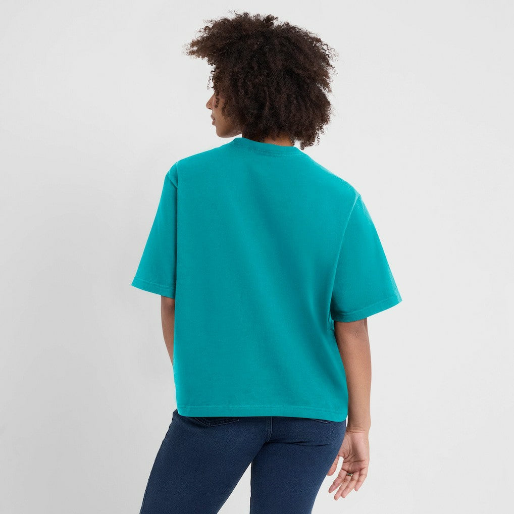 Women's Essential Script Relaxed Boxy T-Shirt - Miami Dolphins T-shirts