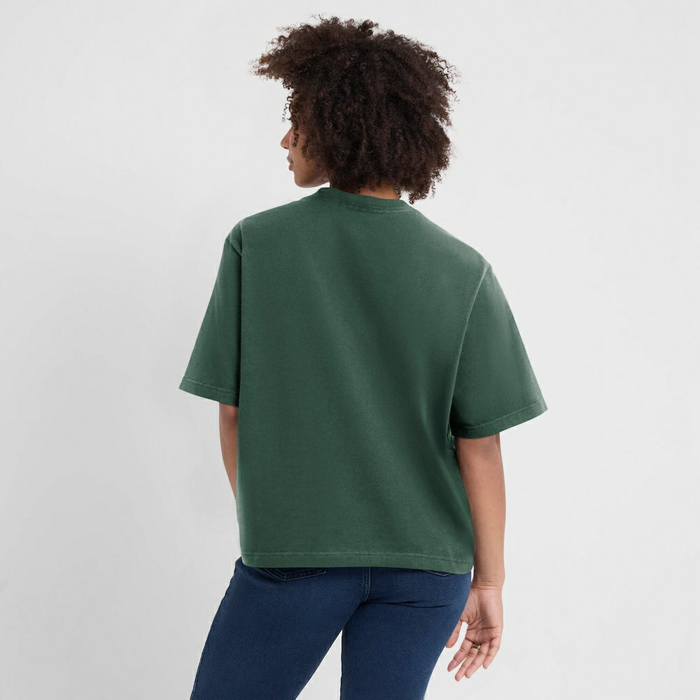 Women's Essential Script Relaxed Boxy T-Shirt - Green Bay Packers T-shirts