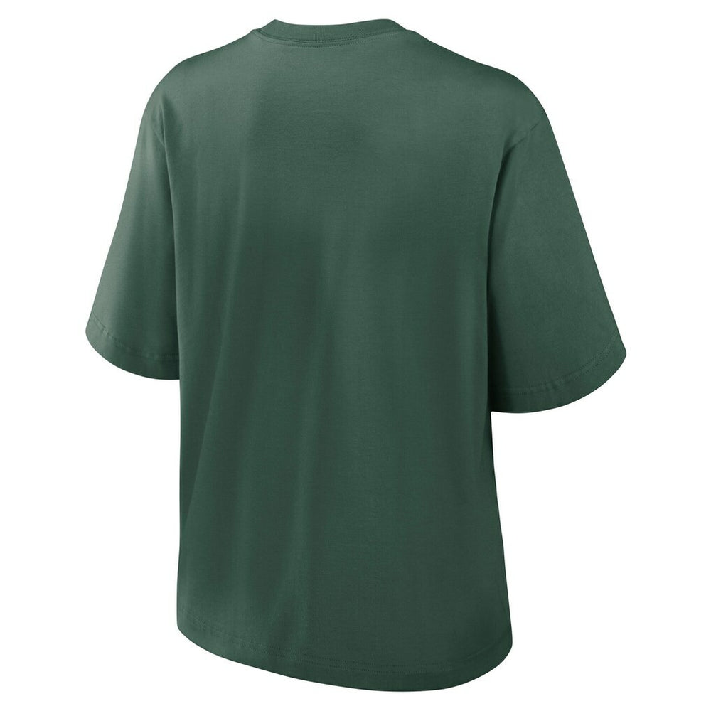 Women's Essential Script Relaxed Boxy T-Shirt - Green Bay Packers T-shirts