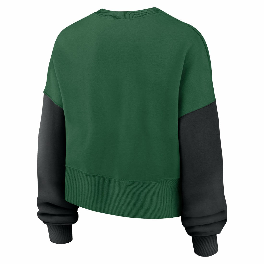 Women's Oversized Color-Block Pullover Sweatshirt - New York Jets Pullover