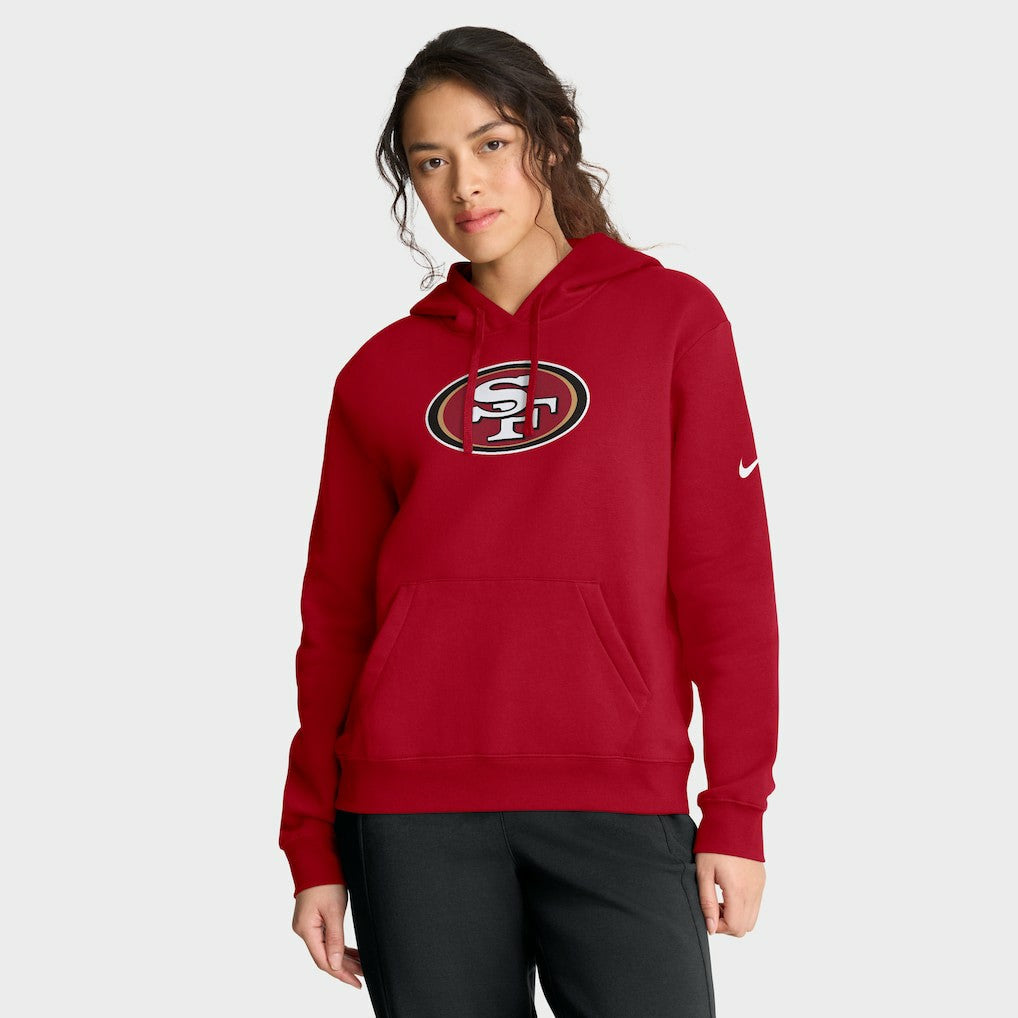 Women's Club Fleece Hoodie - San Francisco 49ers Hoodies