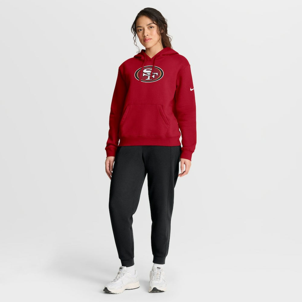 Women's Club Fleece Hoodie - San Francisco 49ers Hoodies