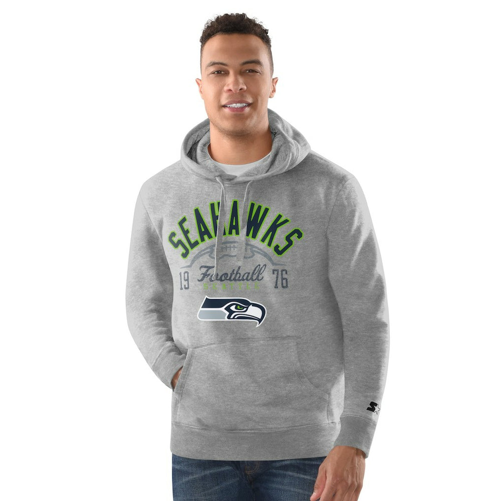Starter Pullover Hoodie - Seattle Seahawks Hoodies