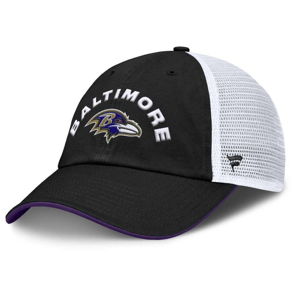 Reverse Trucker Adjustable Hat - Baltimore Ravens Hats