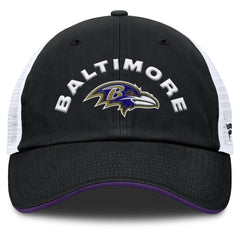 Reverse Trucker Adjustable Hat - Baltimore Ravens Hats
