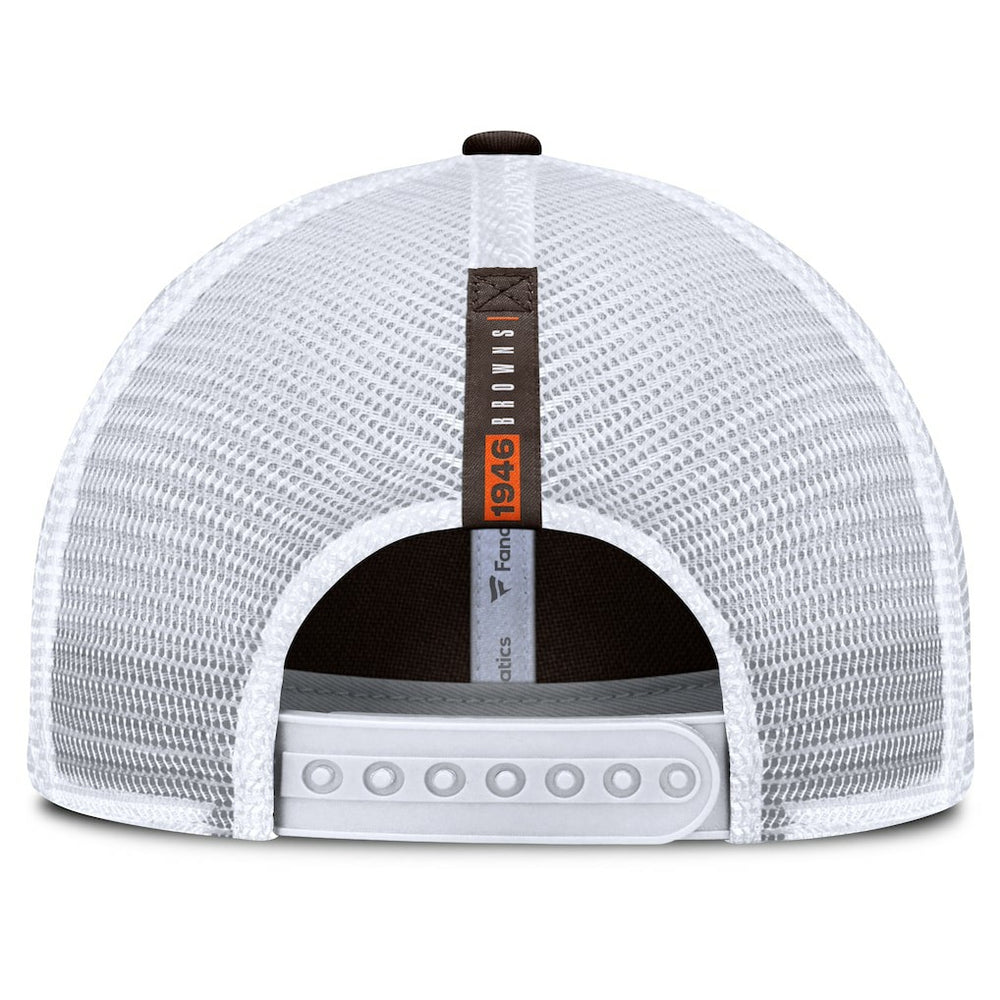 Reverse Trucker Adjustable Hat - Cleveland Browns Hats