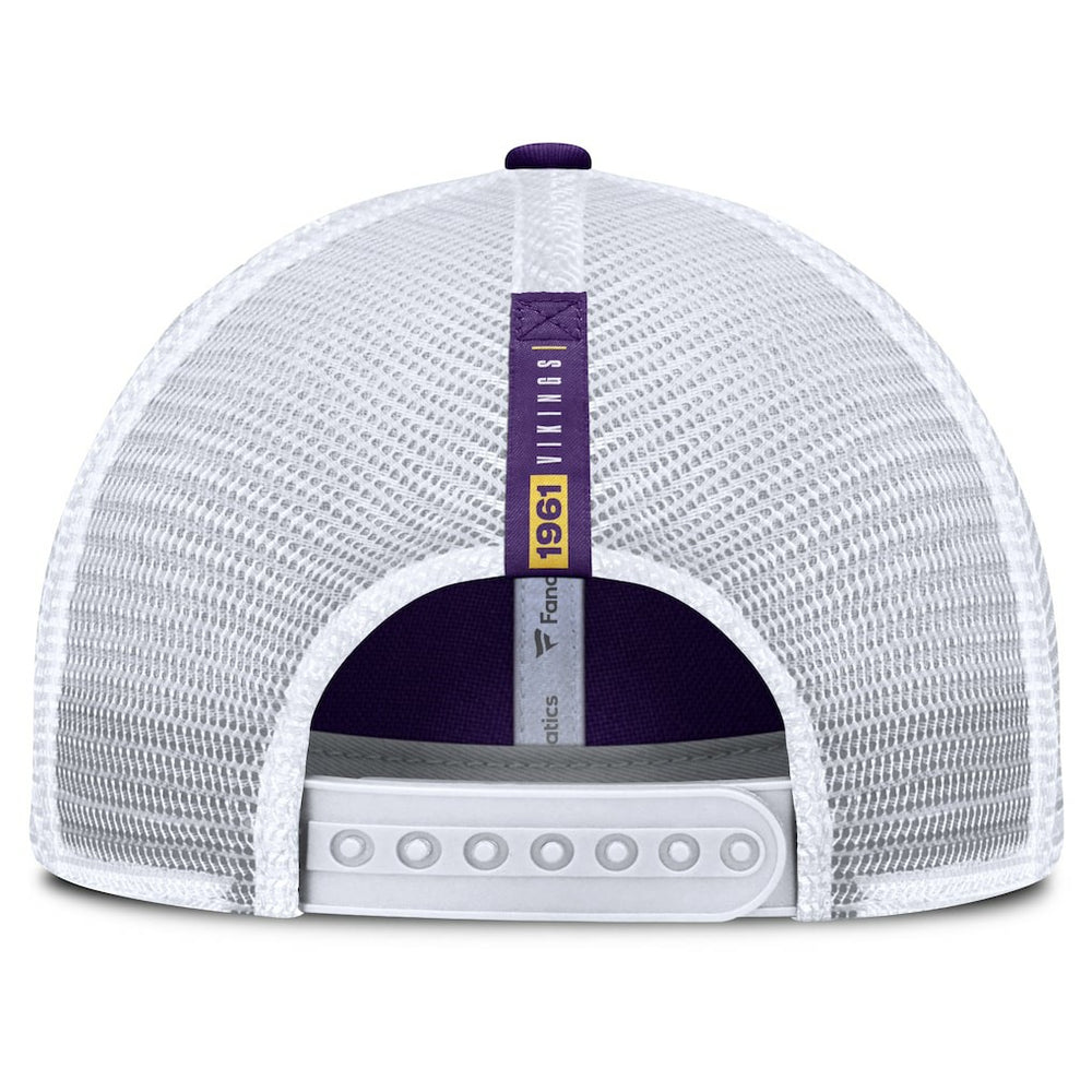 Reverse Trucker Adjustable Hat - Minnesota Vikings Hats