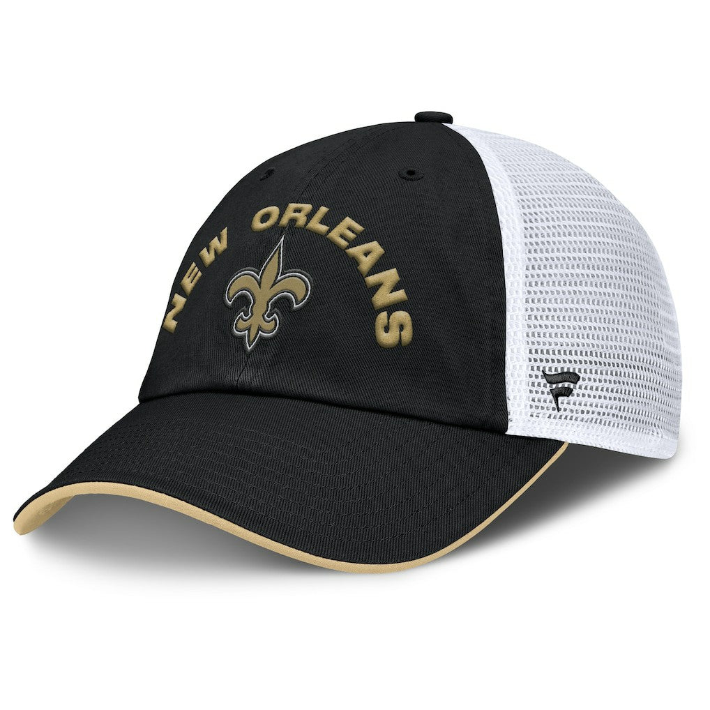 Reverse Trucker Adjustable Hat - New Orleans Saints Hats