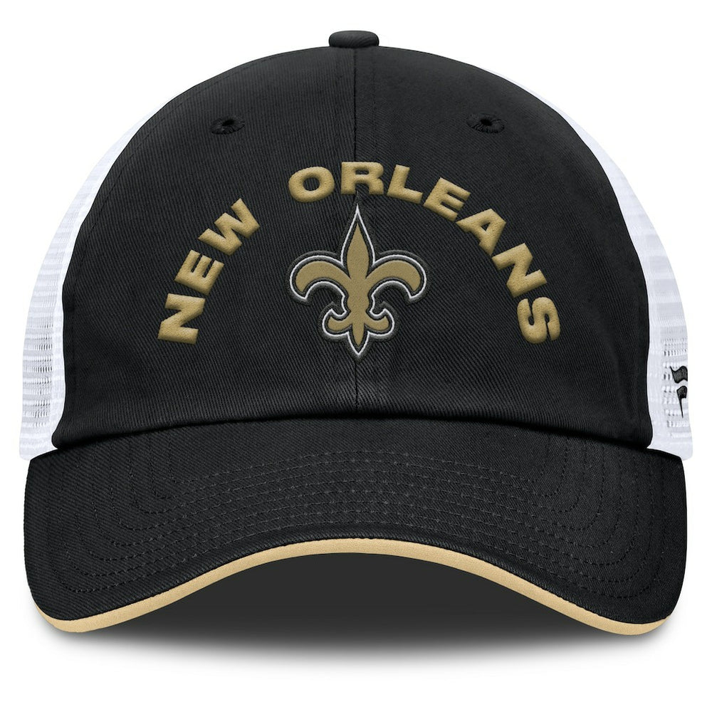 Reverse Trucker Adjustable Hat - New Orleans Saints Hats