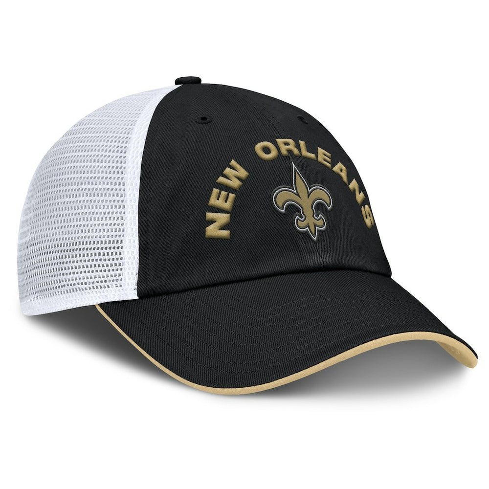 Reverse Trucker Adjustable Hat - New Orleans Saints Hats