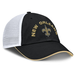 Reverse Trucker Adjustable Hat - New Orleans Saints Hats
