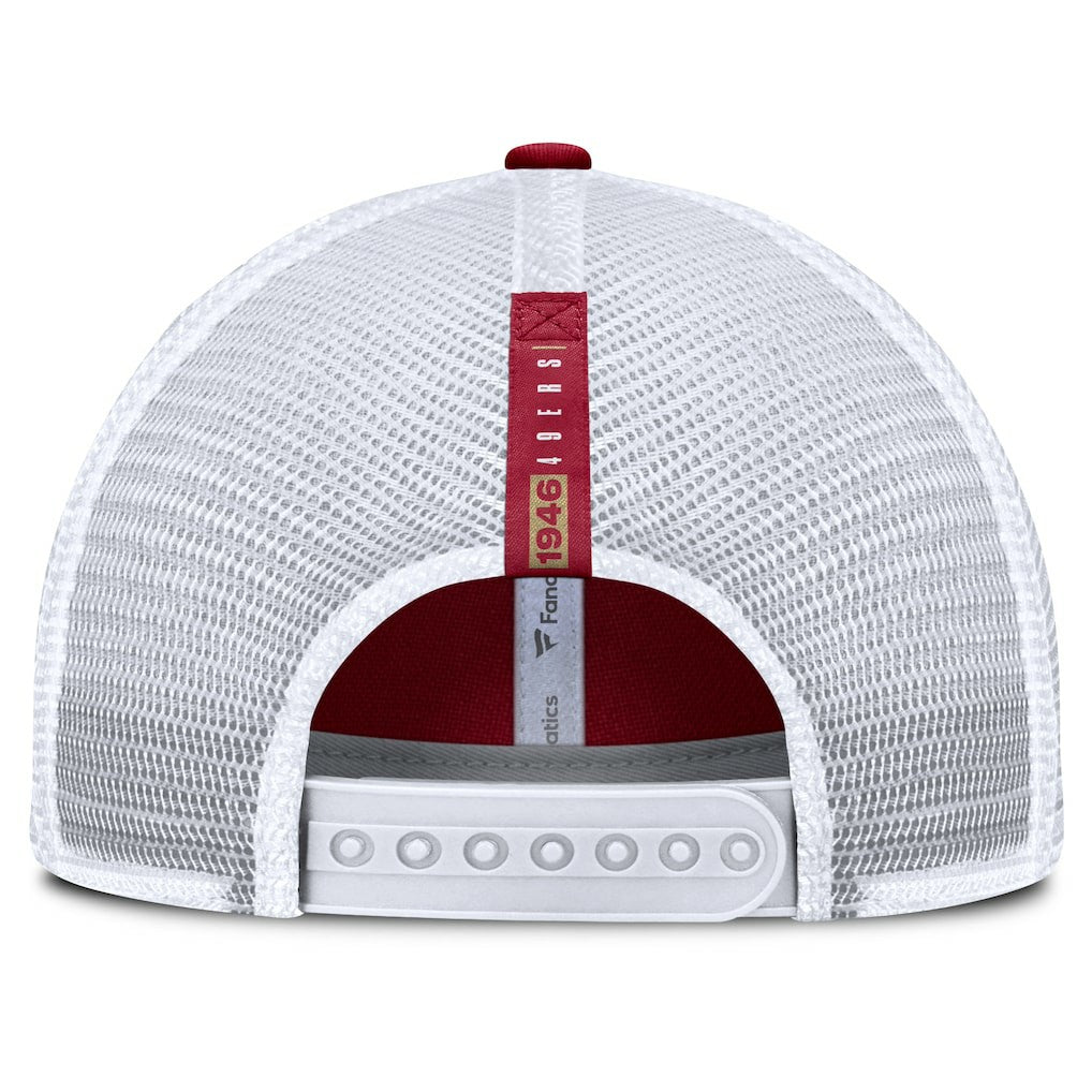 Reverse Trucker Adjustable Hat - San Francisco 49ers Hats