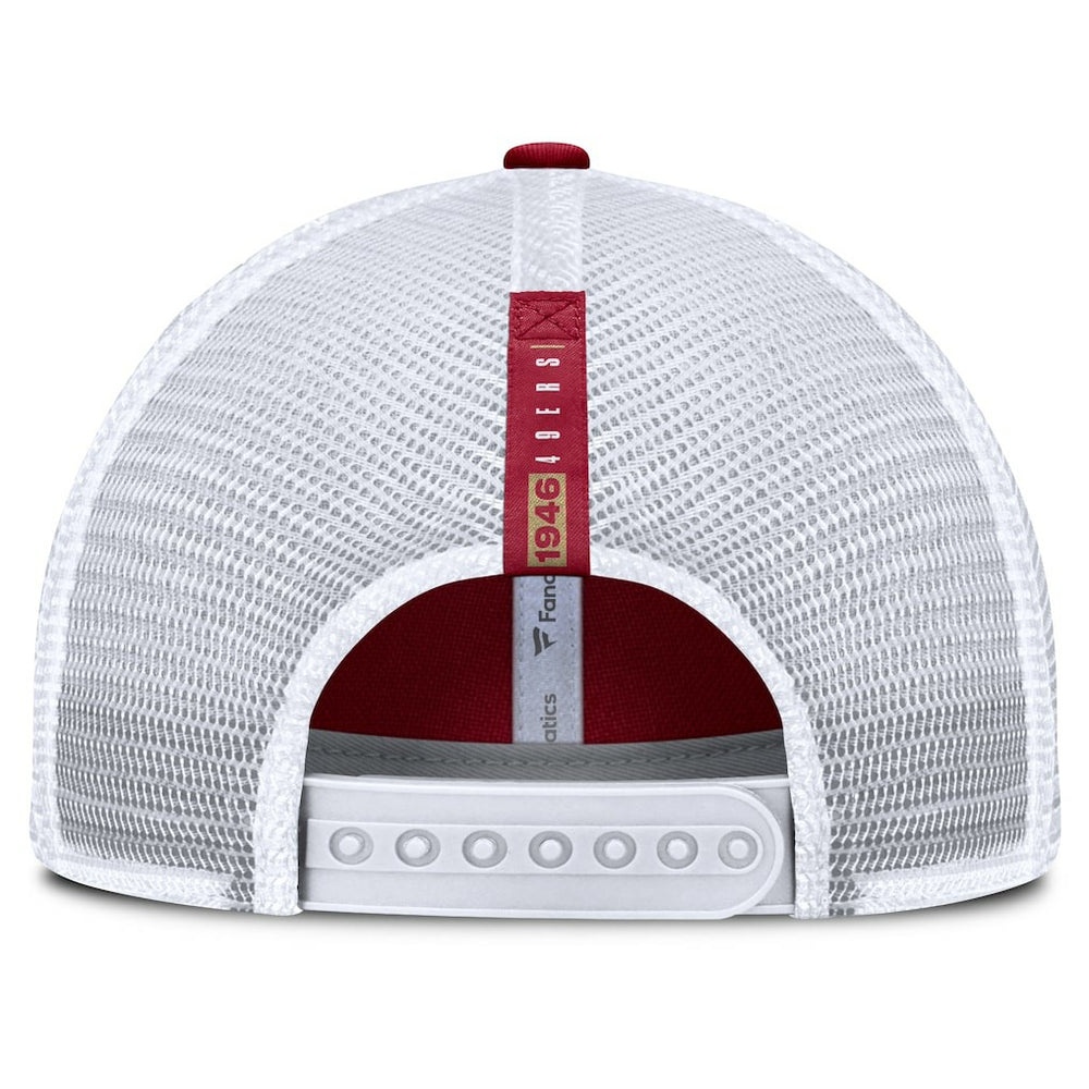 Reverse Trucker Adjustable Hat - San Francisco 49ers Hats