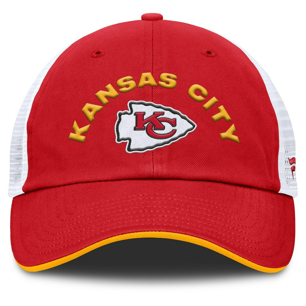 Reverse Trucker Adjustable Hat - Kansas City Chiefs Hats