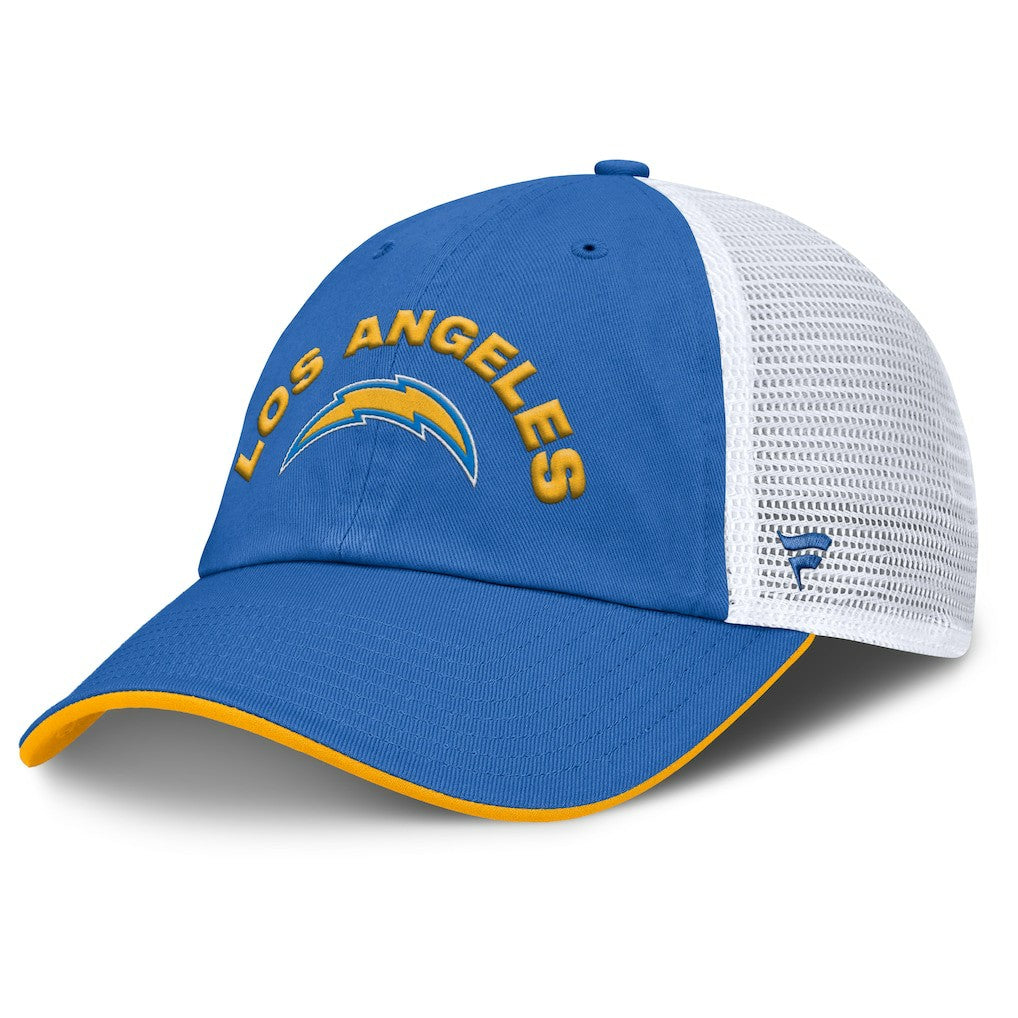 Reverse Trucker Adjustable Hat - Los Angeles Chargers Hats