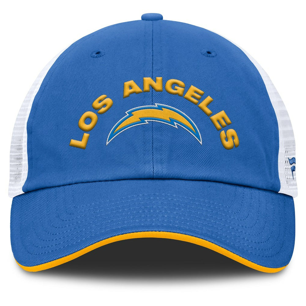 Reverse Trucker Adjustable Hat - Los Angeles Chargers Hats