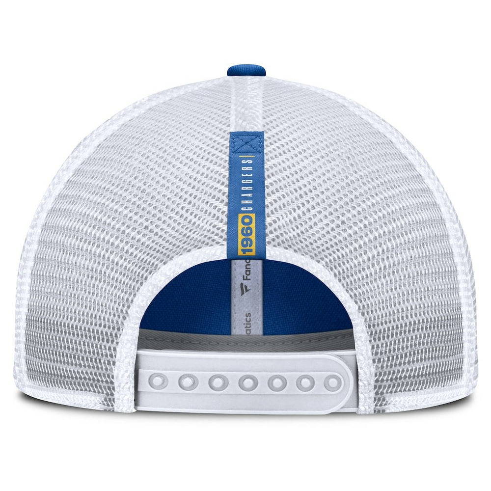 Reverse Trucker Adjustable Hat - Los Angeles Chargers Hats