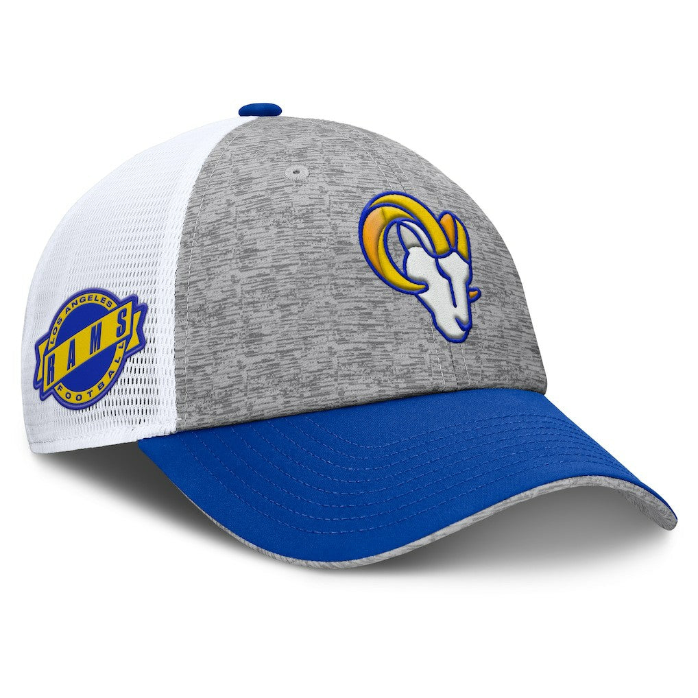 Option Trucker Adjustable Hat - Los Angeles Rams Hats
