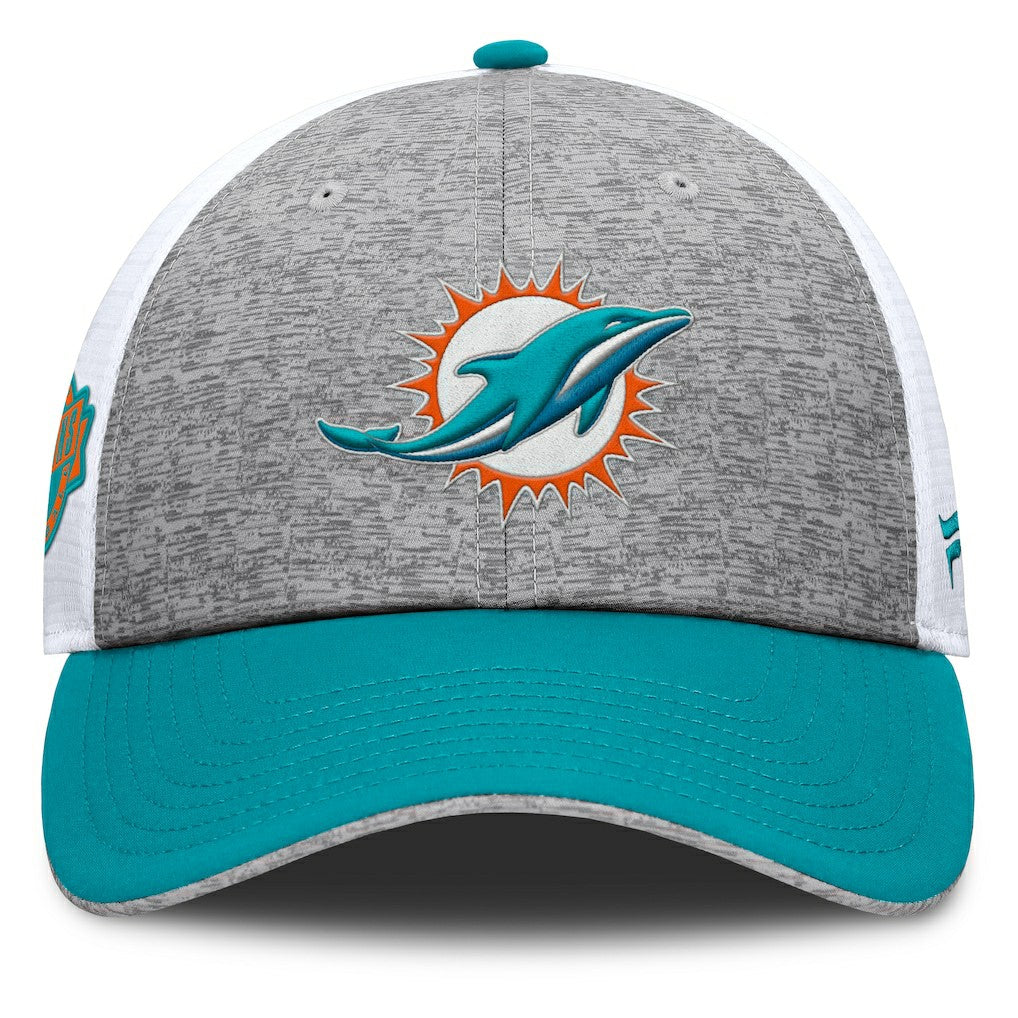 Option Trucker Adjustable Hat - Miami Dolphins Hats
