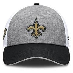 Option Trucker Adjustable Hat - New Orleans Saints Hats