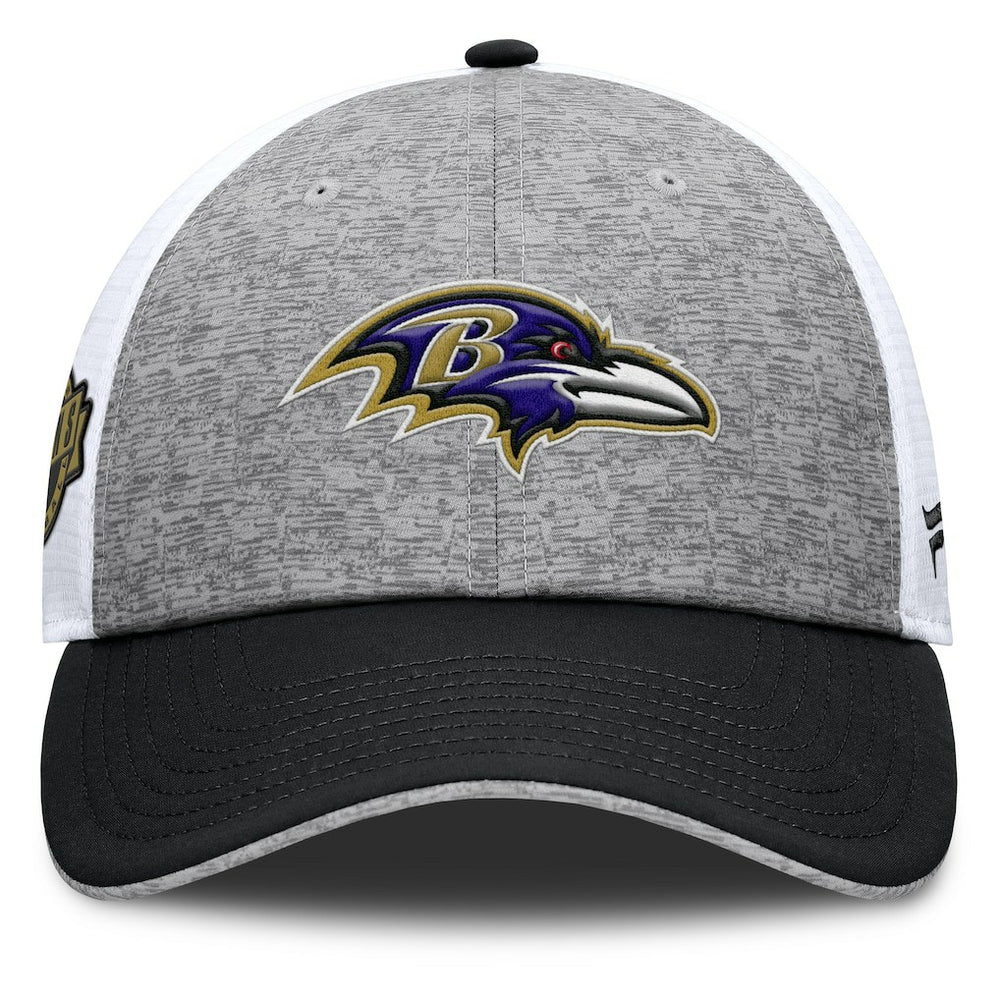 Option Trucker Adjustable Hat - Baltimore Ravens Hats