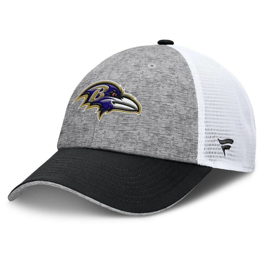 Option Trucker Adjustable Hat - Baltimore Ravens Hats