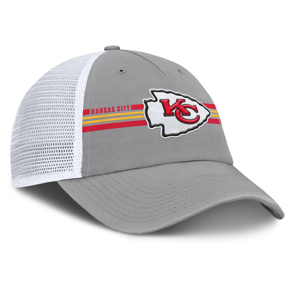Singleback Trucker Adjustable Hat - Kansas City Chiefs Hats