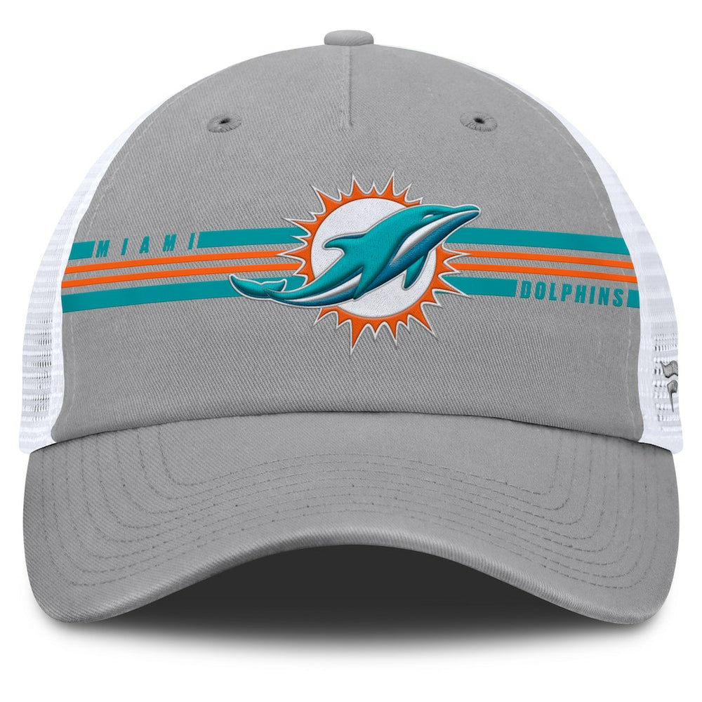 Singleback Trucker Adjustable Hat - Miami Dolphins Hats