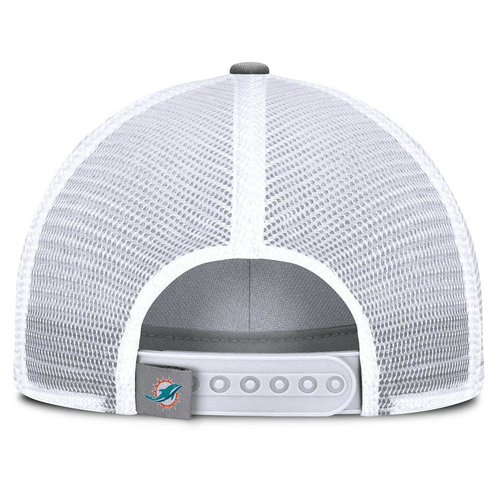 Singleback Trucker Adjustable Hat - Miami Dolphins Hats