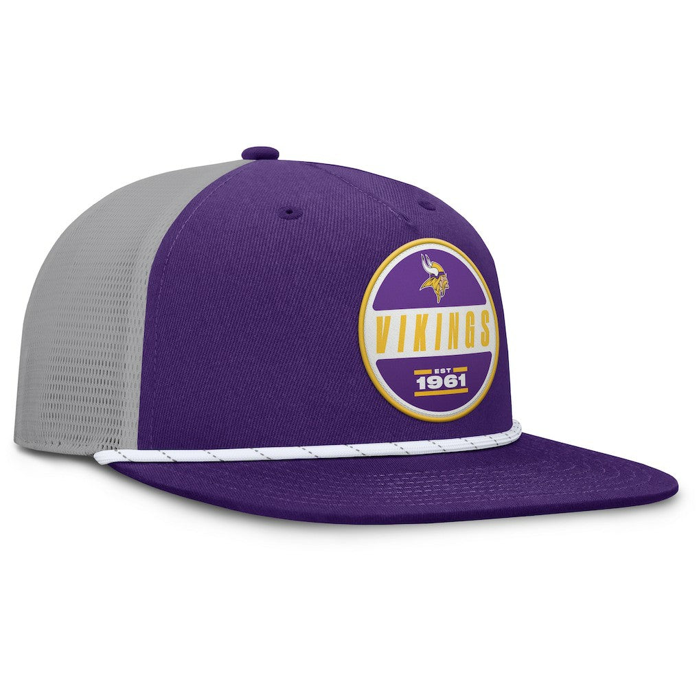 Edge Rush Trucker Adjustable Hat - Minnesota Vikings Hats