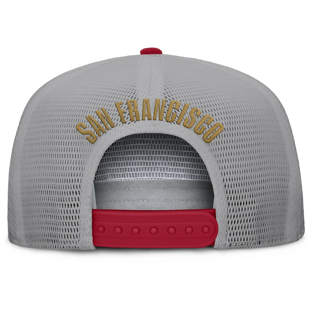 Edge Rush Trucker Adjustable Hat - San Francisco 49ers Hats