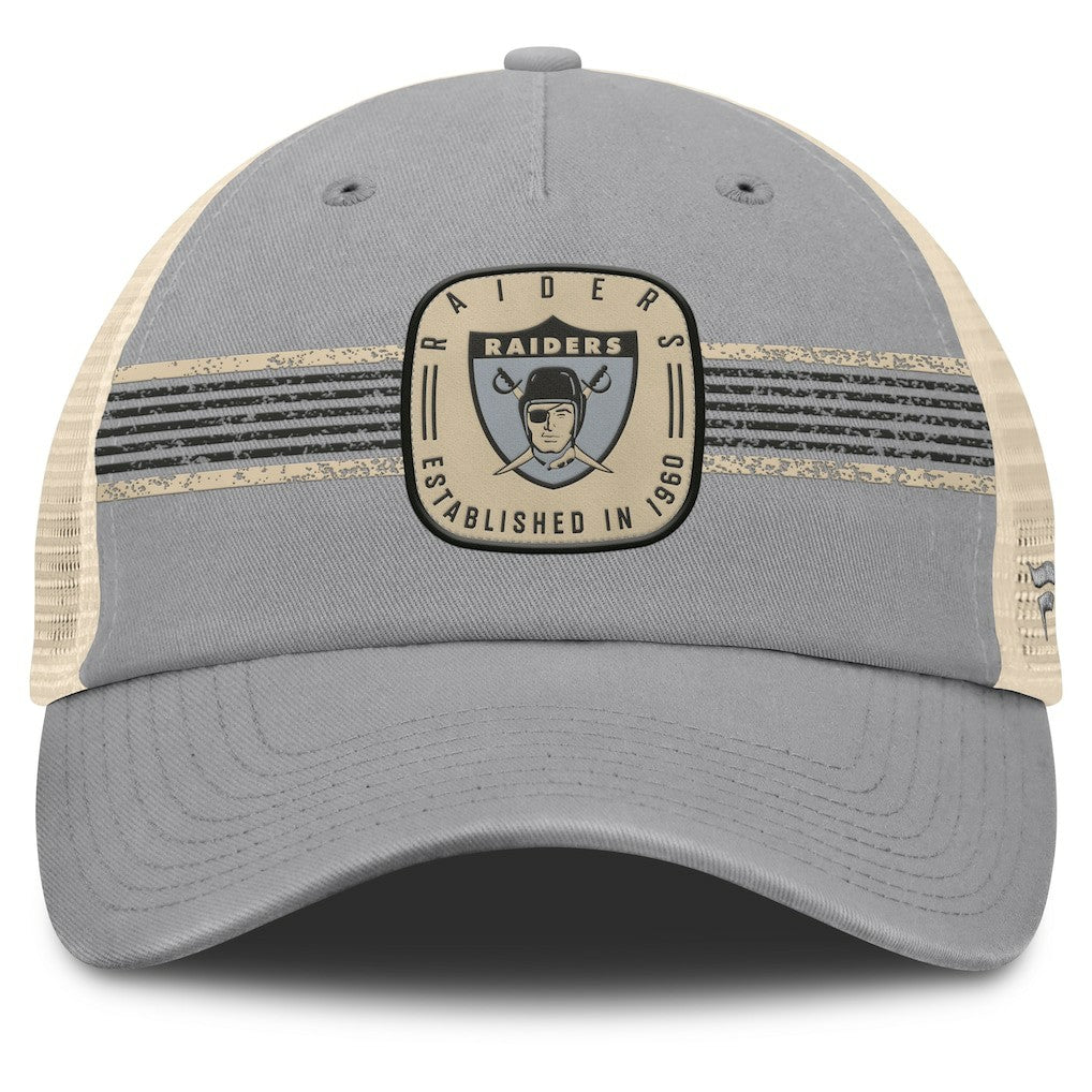 Heritage Bootleg Trucker Adjustable Hat - Las Vegas Raiders Hats