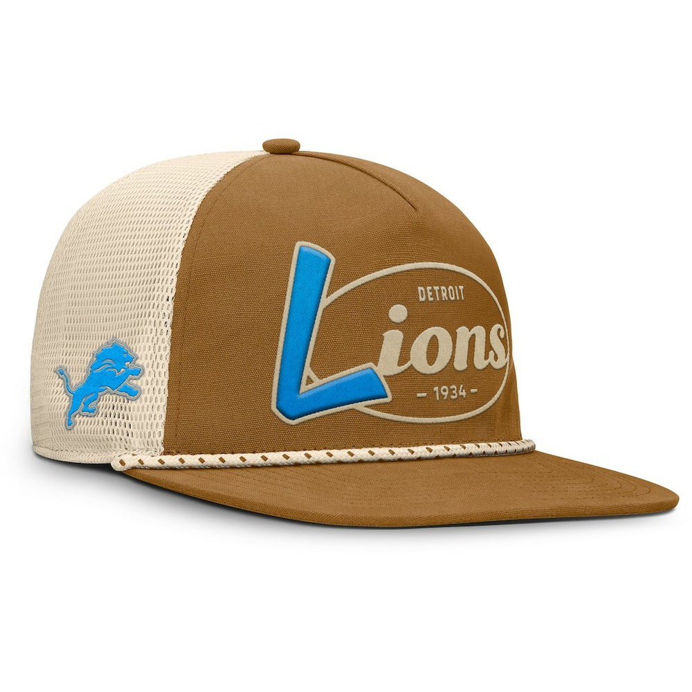 Iso Rope Trucker Adjustable Hat - Detroit Lions Hats
