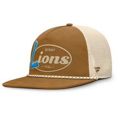 Iso Rope Trucker Adjustable Hat - Detroit Lions Hats