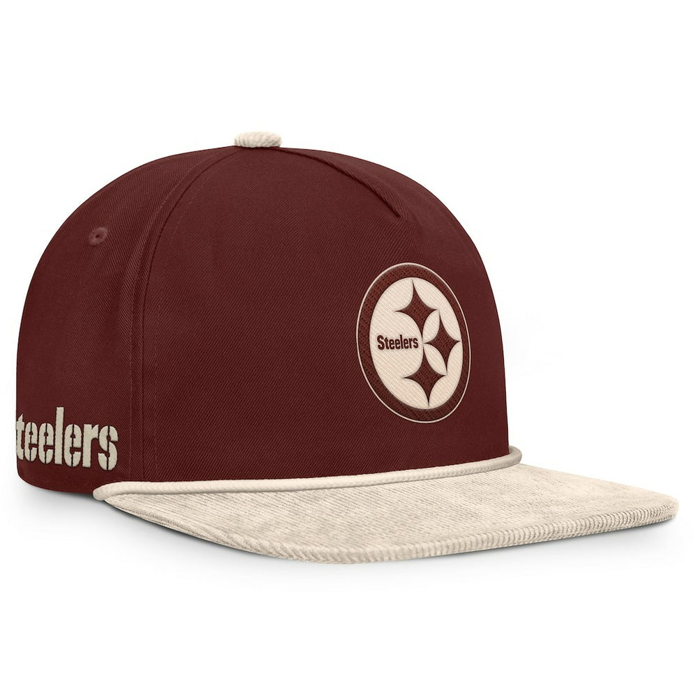 NFL Reminisce Golfer Adjustable Hat - Pittsburgh Steelers Hats