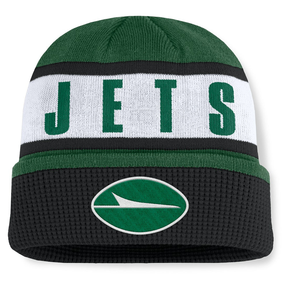 Oskie Cuffed Knit Hat - New York Jets Hats