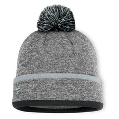 Motion Cuffed Knit Hat with Pom - Las Vegas Raiders Hats