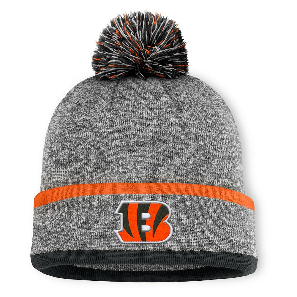 Motion Cuffed Knit Hat with Pom - Cincinnati Bengals Hats